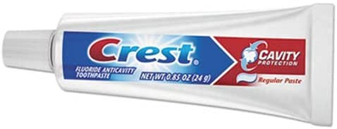 Crest Cavity Regular Toothpaste Travel Size 85 oz Pack of 24