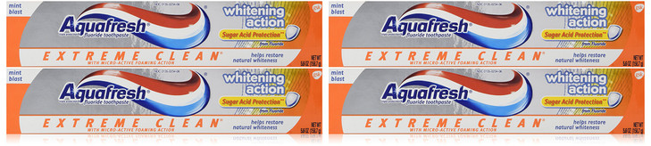 Aquafresh Action Toothpaste Extreme Clean Whitening