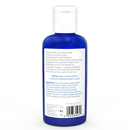 EcoDent DailyCare Baking Soda Toothpowder Mint FluorideFree Toothpaste Powder SLSFree Tooth Powder with Baking Soda Mine