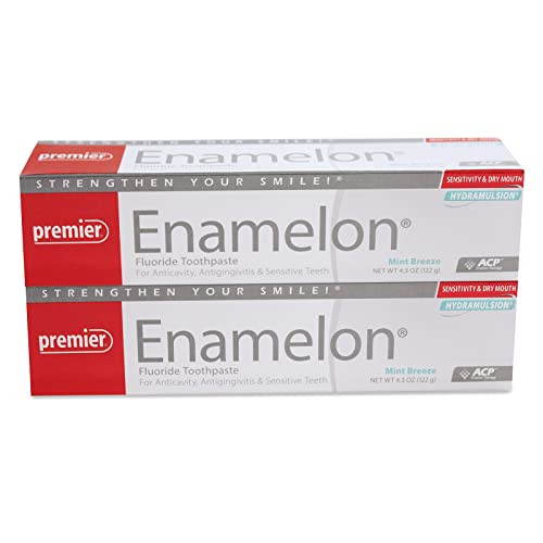 Premier 9007270 Enamelon Fluoride Toothpaste Protection Against Painful SensitivityHelps Prevent Gingivitis Mint Breeze
