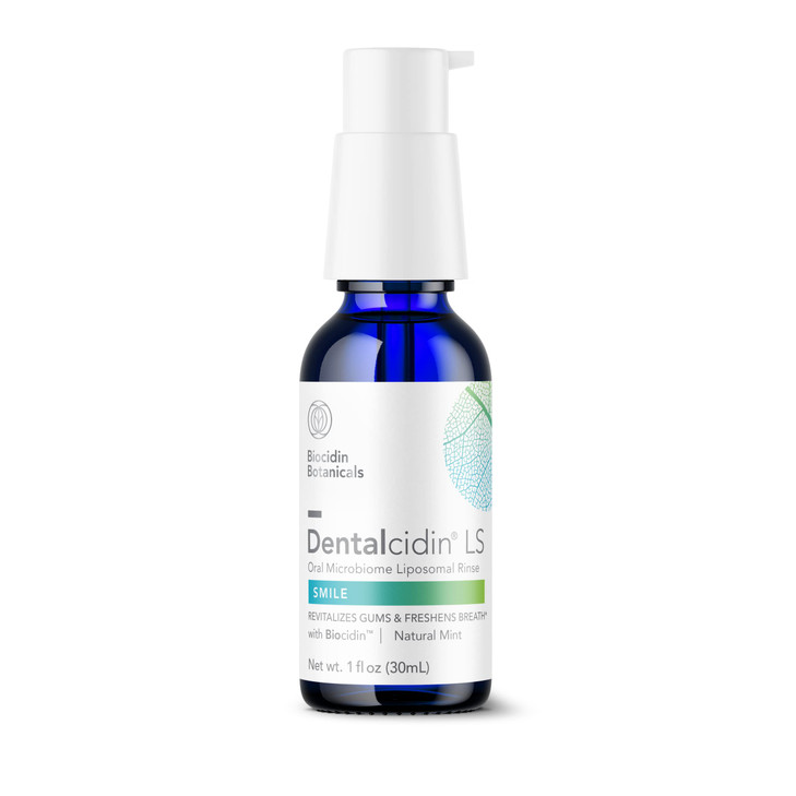 Biocidin Dentalcidin LS Liposomal Oral Rinse Fluoride Free Mouthwash PlantBased Professional Strength Support Healthy Gu