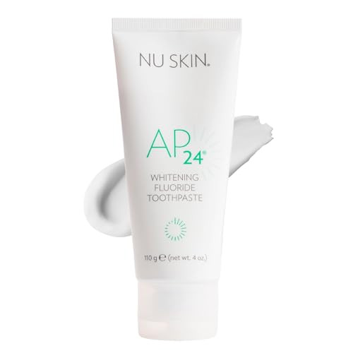 Nu Skin AP 24 Whitening Fluoride Toothpaste AP 24 Blend Vanilla Mint Flavor Brightens Teeth Removes Surface Stains Preve