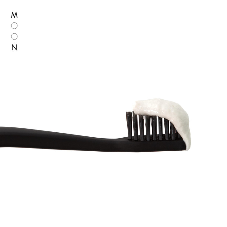 MOON Teeth Whitening Toothpaste with Fluoride Essential Oils Anticavity Toothpaste for Gentle Stain Removal Plaque Build