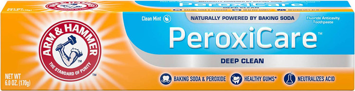 ARM HAMMER PeroxiCare Tartar Control Toothpaste Baking Soda Peroxide Fresh Mint 6 oz Pack of 2