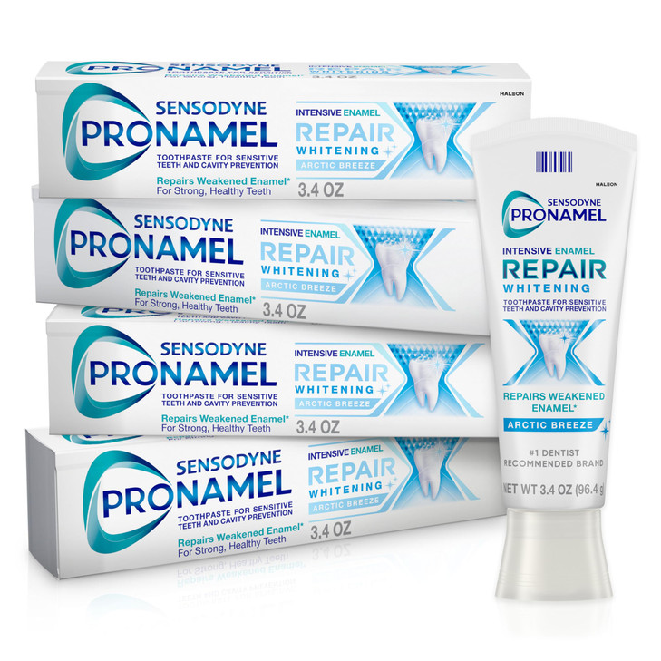 Sensodyne Pronamel Intensive Enamel Repair Toothpaste for Sensitive Teeth and Cavity Protection Whitening Toothpaste to