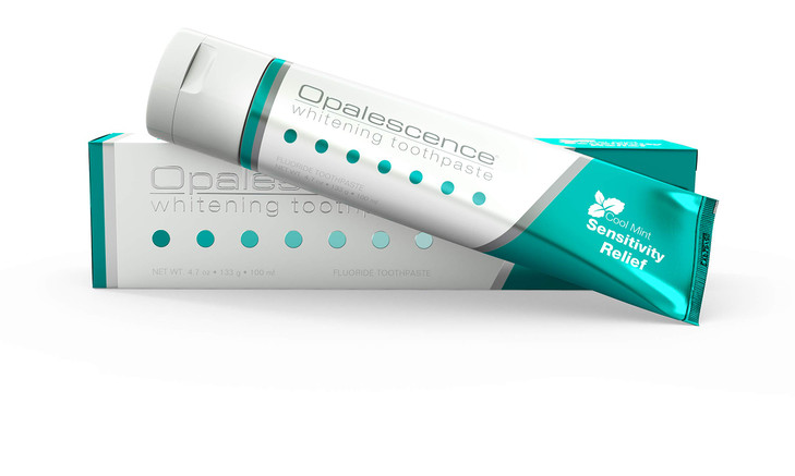 Opalescence Whitening Toothpaste for Sensitive Teeth Oral Care Mint Flavor Gluten Free 3 Pack
