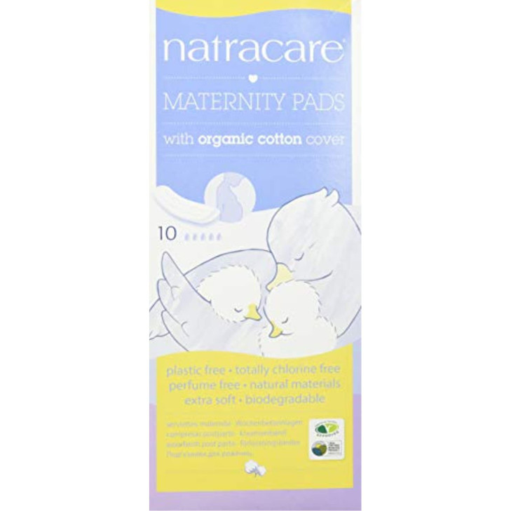Natracare Maternity Pads 2 Boxes 10 pads in each box 20 Pads Total