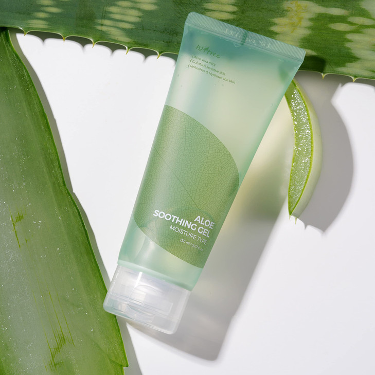 IsNtree Aloe Soothing Gel Moisture 150ml 507 floz Aloe vera 80 Comforts sensitive skin Refreshes Hydrates the skin