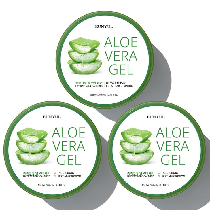 EUNYUL Aloe Vera Soothing Gel 95 10 14 fl oz 300ml Korean Skincare Body Care After Sunburn