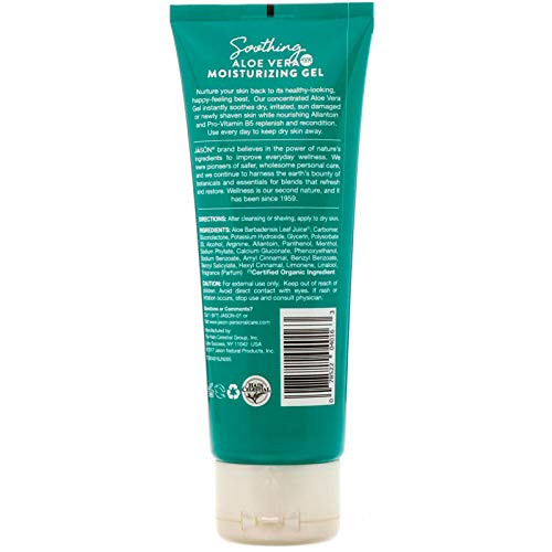 Jason Pure Natural Moisturizing Gel Soothing Aloe Vera 4 Ounce