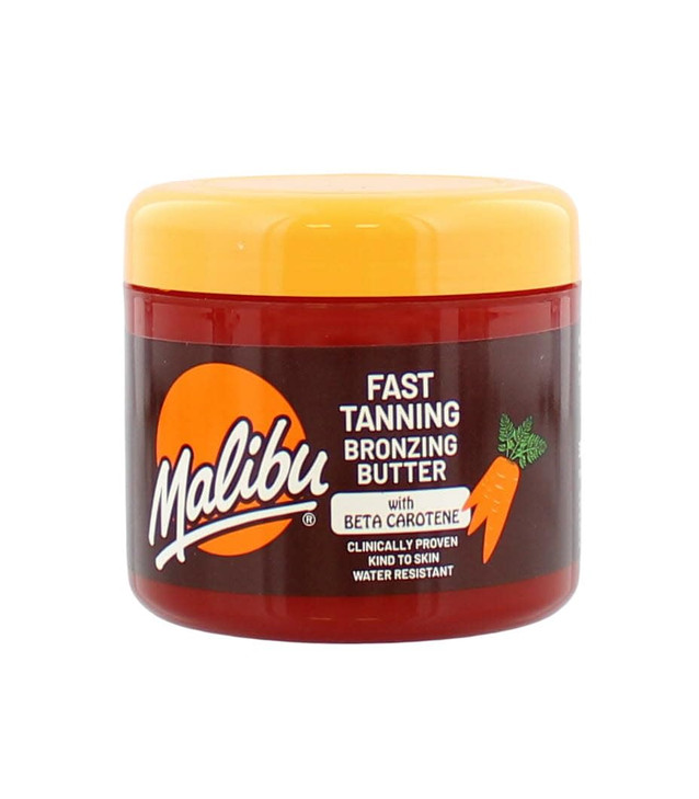 Malibu Sun Fast Tanning Gel 101 Fl Oz Deep Tan Accelerator with Carrot Beta Carotene and Vitamin E Tropical Coconut Wate