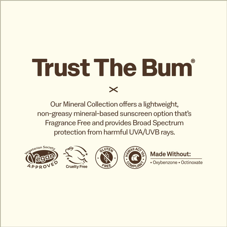 Sun Bum Mineral SPF 50 Face Stick Sunscreen WaterResistant Broad Spectrum Sunscreen with Vitamin E Hawaii 104 Act Compli