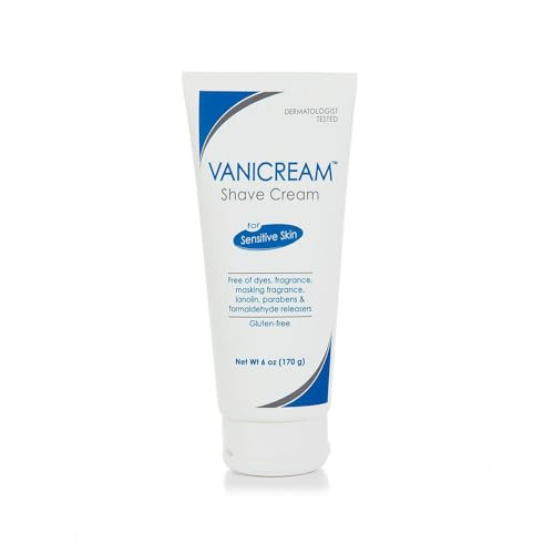 Vanicream Shave Cream | Fragrance, and Gluten Free | For Sensitive Skin | 6 Ounce online at globaldelivered