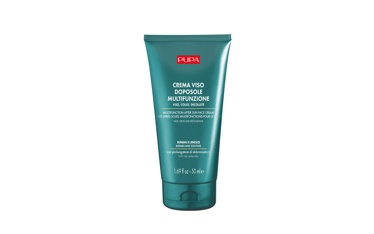 Pupa Milano Multifunction After Sun Face Cream Refreshing and Soothing Repairing Mask FastAbsorbing and Quenches the Ski