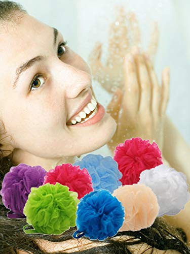 Aquasentials Small Mesh Pouf (8 Pack) (Multi-Colors) online at globaldelivered