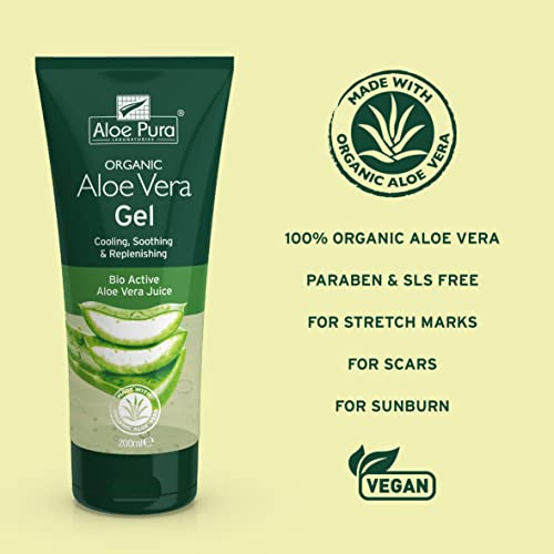 Aloe Pura Organic Aloe Vera Skin Gel 68 fl oz