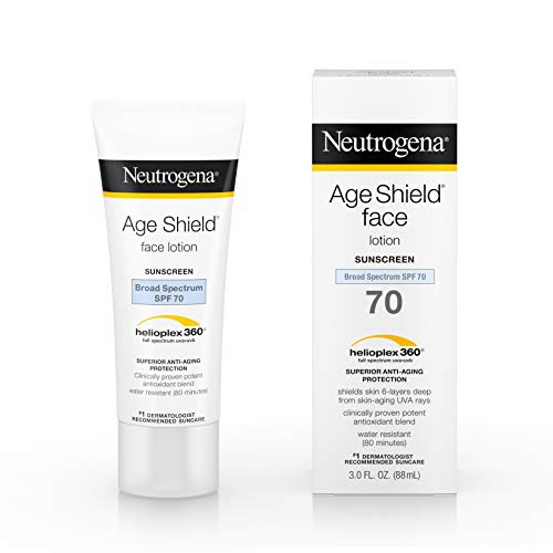 Neutrogena Age Shield Face Lotion Sunscreen Broad Spectrum SPF 70 3 Oz