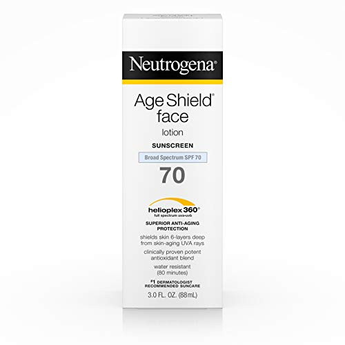 Neutrogena Age Shield Face Lotion Sunscreen Broad Spectrum SPF 70 3 Oz