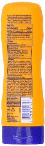 Banana Boat Sunscreen Sport Performance Broad Spectrum Sun Care Sunscreen Lotion SPF 50 8 Fl Oz Pack of 2