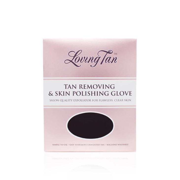 Loving Tan Reusable Self Tanner Removing Skin Polishing Glove Exfoliating With Light Heavy Options Washable Durable Desi