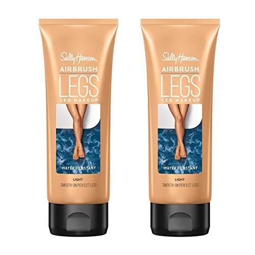 Sally Hansen Airbrush Legs Leg Makeup Lotion Light 4 Oz 2 Count Pack of 1