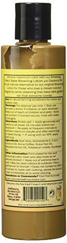 Maui Babe Browning Lotion with Coconut Oil 8oz 236ml
