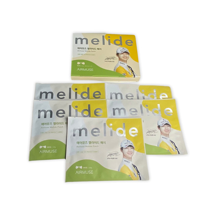 Airmuse Melide Golf Face Eye UV Sun Protection Hydro Gel Patch Cooling Soothing Moisturizing Protection Sun Patch for Fa