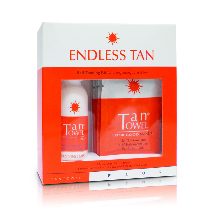 Tan Towel Endless Tan SelfTanning Kit 6 Piece Set