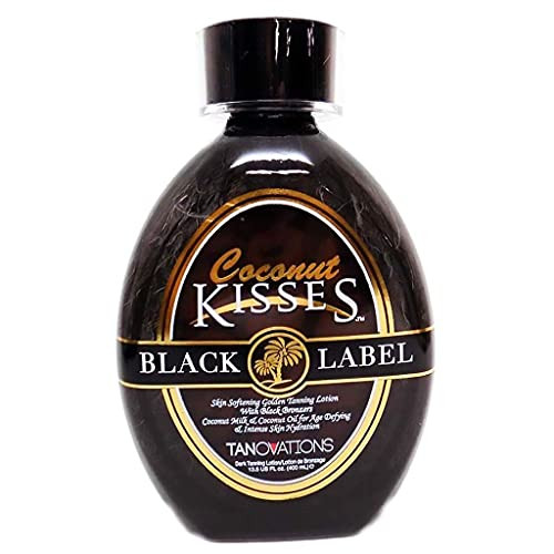 Ed Hardy Lotion Coconut Kisses Black Label Black DHA Skin Hydrating Bronze 135z Antioxidant Medium