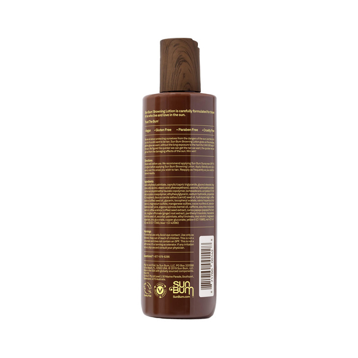 Sun Bum Browning Lotion Vegan Sun Tanning Cream with Aloe Vera 85 oz