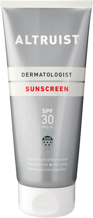 Altruist Dermatologist Sunscreen Broad Spectrum SPF 30 high UVA Protection 200 ml Pack of 2