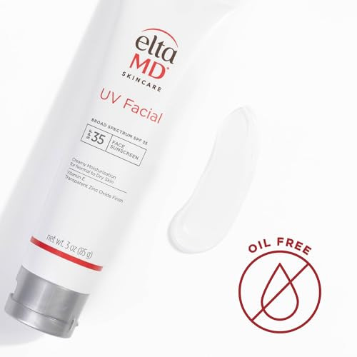 EltaMD UV Facial Sunscreen SPF 35 Moisturizing Sunscreen for Face Formulated with Hyaluronic Acid and Zinc Oxide Face Mo