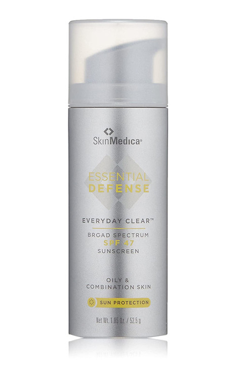 SkinMedica Essential Defense Everyday Clear SPF 47 Sunscreen for Face This Lightweight Facial Sunscreen is Ideal for Oil