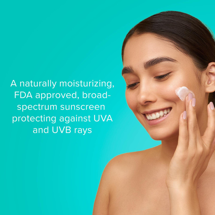 ClarityRx Skin Defense BroadSpectrum SPF 50 Natural PlantBased Moisturizing Face Body Sunscreen With Zinc Hyaluronic Aci