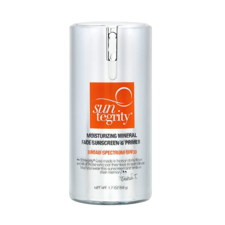 Suntegrity Moisturizing Mineral Face Sunscreen and Primer
