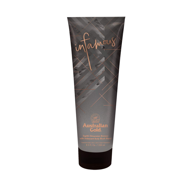 Australian Gold Infamous Eight Dimension Bronzer Tanning Lotion 85 oz