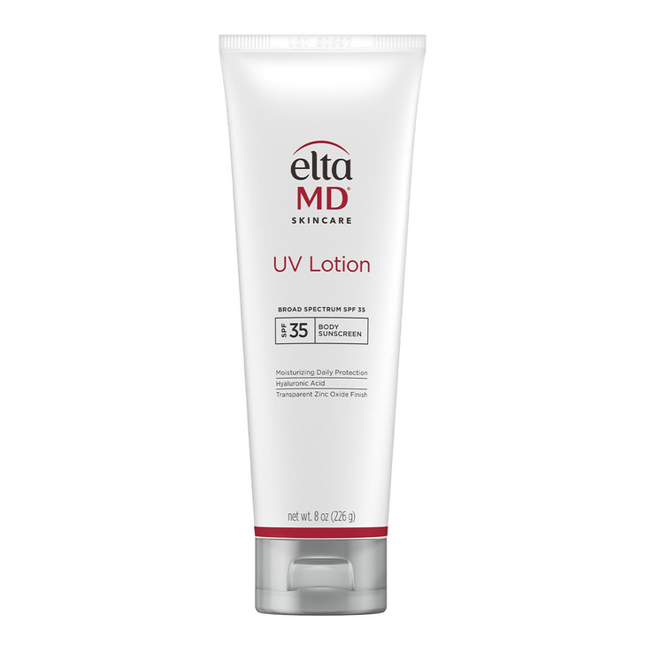 EltaMD UV Lotion Body Sunscreen SPF 30 Sunscreen Body Lotion with SPF Made with Zinc Oxide and Hyaluronic Acid 80 oz Pum