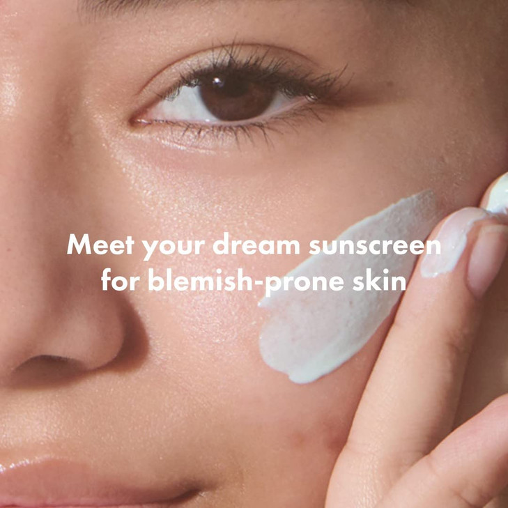Hero Cosmetics Force Shield Superlight Sunscreen SPF 30 Everyday Lightweight Sunscreen for Face AcneProne Skin with Zinc
