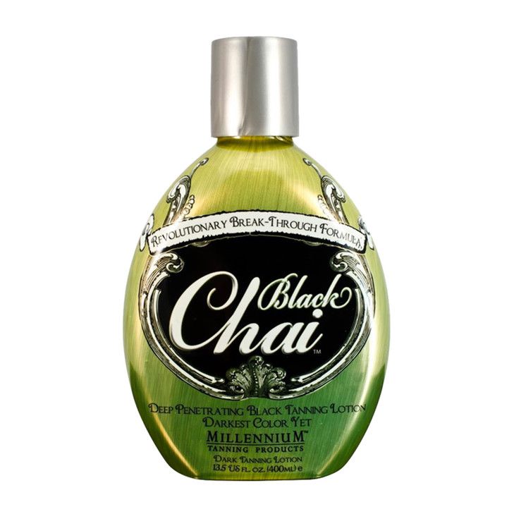 Millennium Tanning Products BLACK CHAI Unique AutoDarkening Tan Technology Tanning Lotion 135 oz