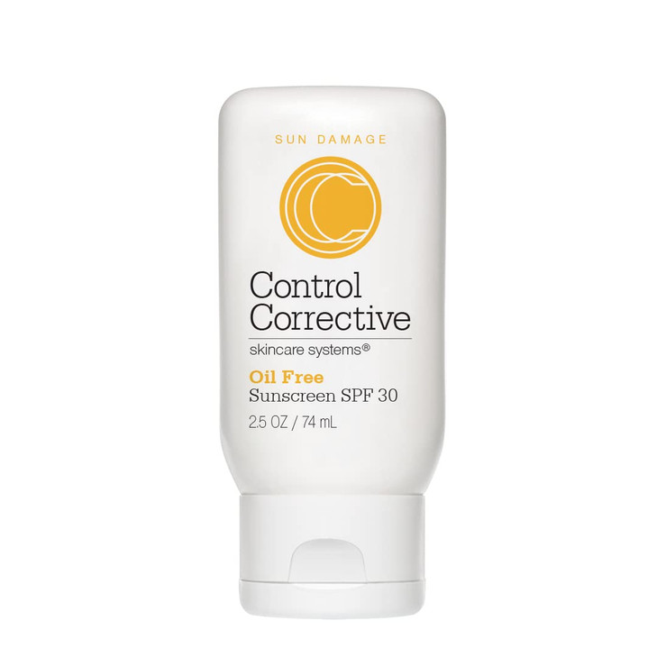 CONTROL CORRECTIVE Oil Free Sunscreen SPF 30 For Face Neck All Skin Types Broad Spectrum UVAUVB Protection Lightweight M