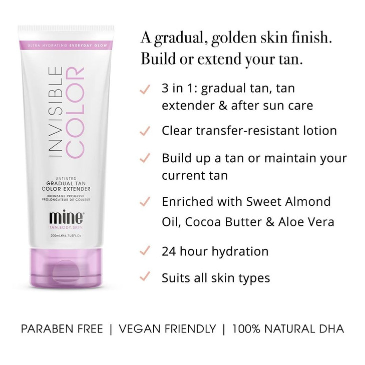 Minetan Self Tanner Lotion Invisible Color Gradual Fake Tanning Body Lotion Best Moisturizing Sunless Tan Cream To Build