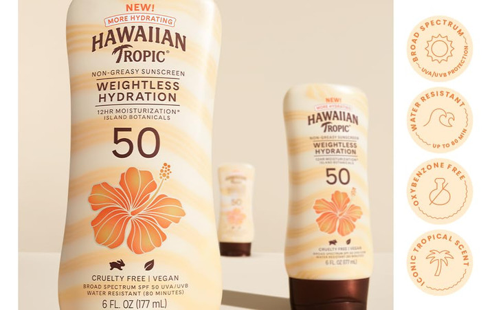 Hawaiian Tropic Sheer Touch Ultra Radiance Lotion Sunscreen SPF 50 8 Fl Oz Twin Pack Hawaiian Tropic Sunscreen SPF 50 Su