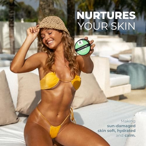 BYROKKO Aloe Vera Gel 215 ml FastAbsorbing AfterTanning Cooling Gel Hydrating Aftersun Skincare