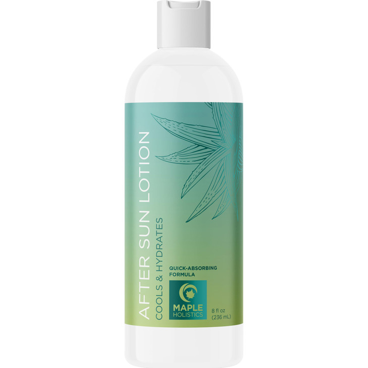 After Sun Lotion with Aloe Vera Ultra Cooling Aloe Vera for Sunburn Hydration with Cocoa Butter Rosehip Oil Hydrating Al