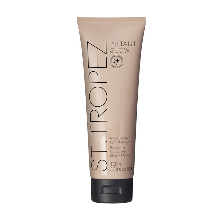 StTropez Instant Glow Face Body Bronzer Light to Medium SmudgeProof Vegan Natural CrueltyFree
