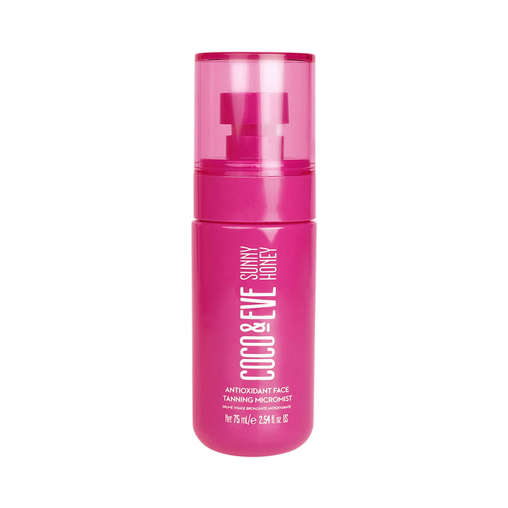 Coco Eve Antioxidant Face Tanning Micromist Sunless Self Tanning Face Mist with Antioxidants to Boost Hydration Quick Fl