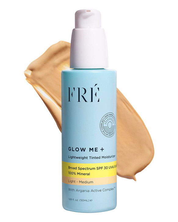 FR Glow Me Tinted SPF 30 Facial Moisturizer Light Medium 3in1 tinted mineral SPF 30 moisturizer Made with 100 nonnano zi