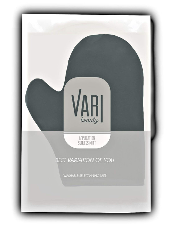 Vari Beauty Sunless Mitt Applicator Soft Glove for Smooth StreakFree Body TannerBronzer Application Protects Hands from