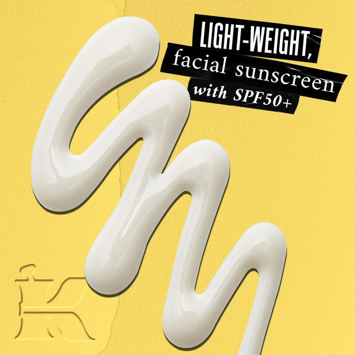 Kiehls Super Fluid UV Defense Daily Facial Sunscreen SPF 50 Lightweight Matte Finish Protects Against UVAUVB Rays Pollut