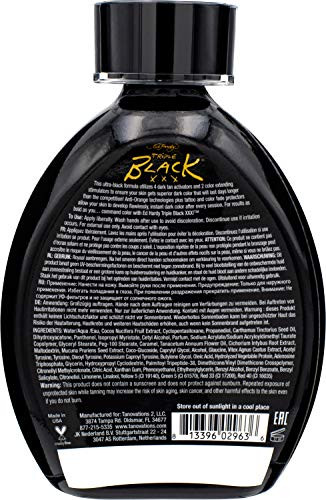 Ed Hardy BLACK XXX Instant Dark Color Tanning Lotion 135 oz